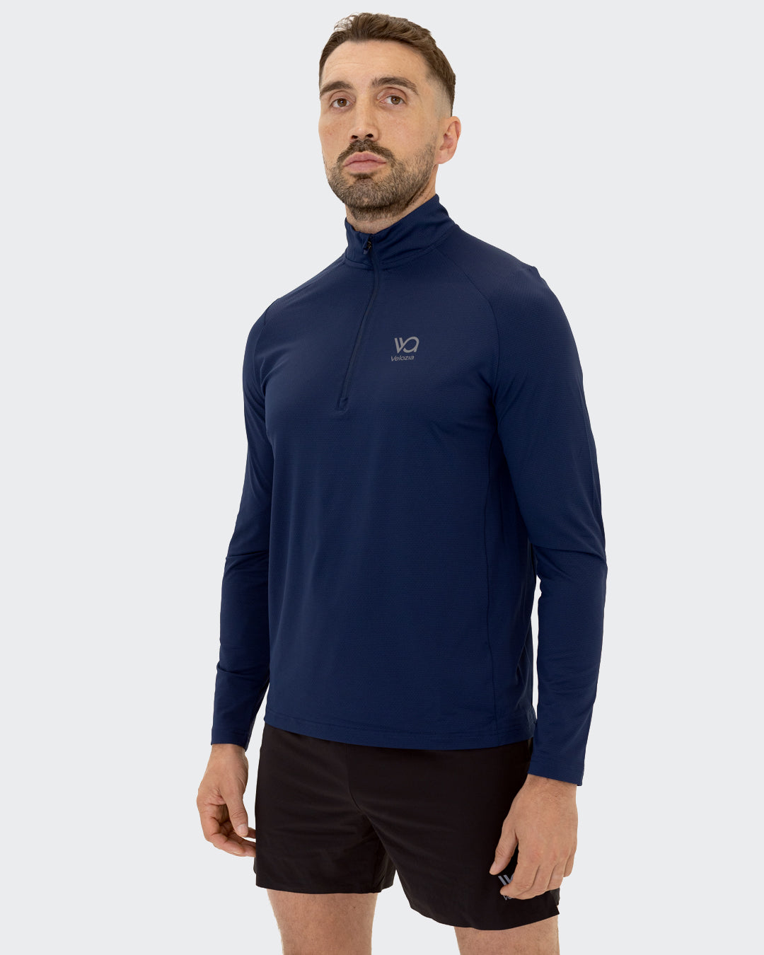 Core 1/4 Zip Top - Purpose Blue