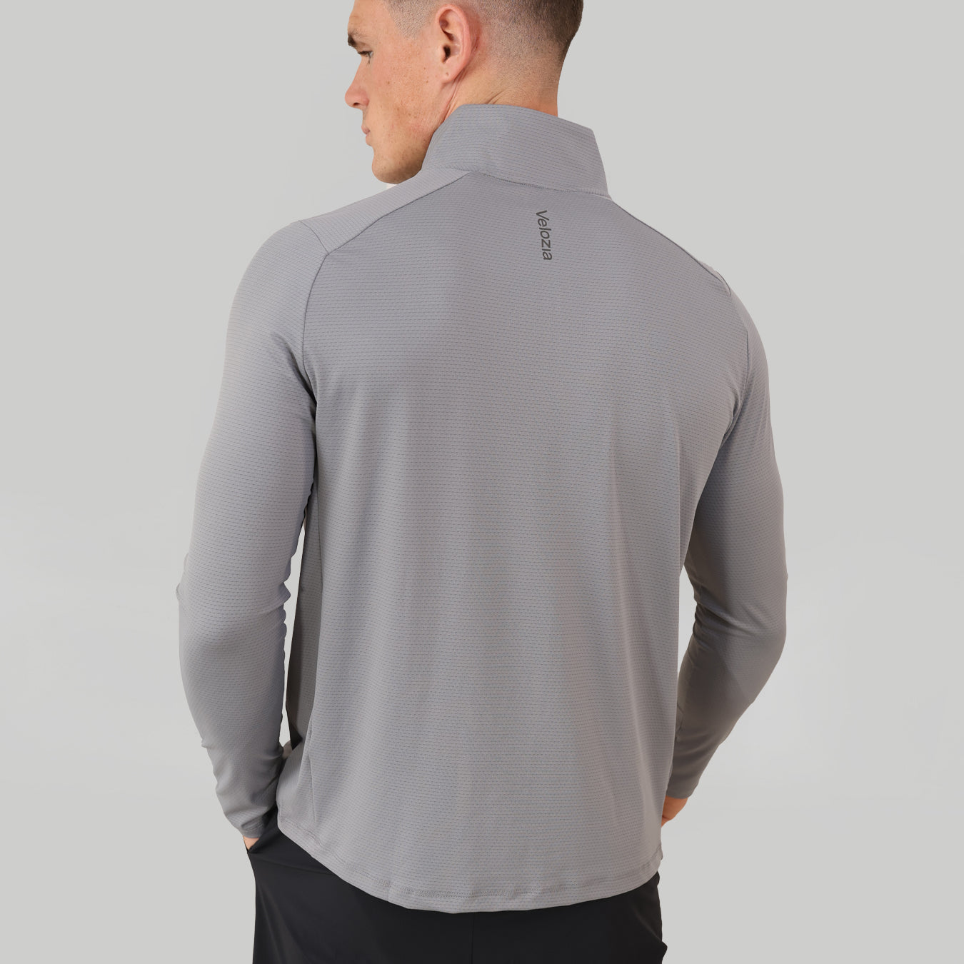 Core 1/4 Zip Top - Balance Grey