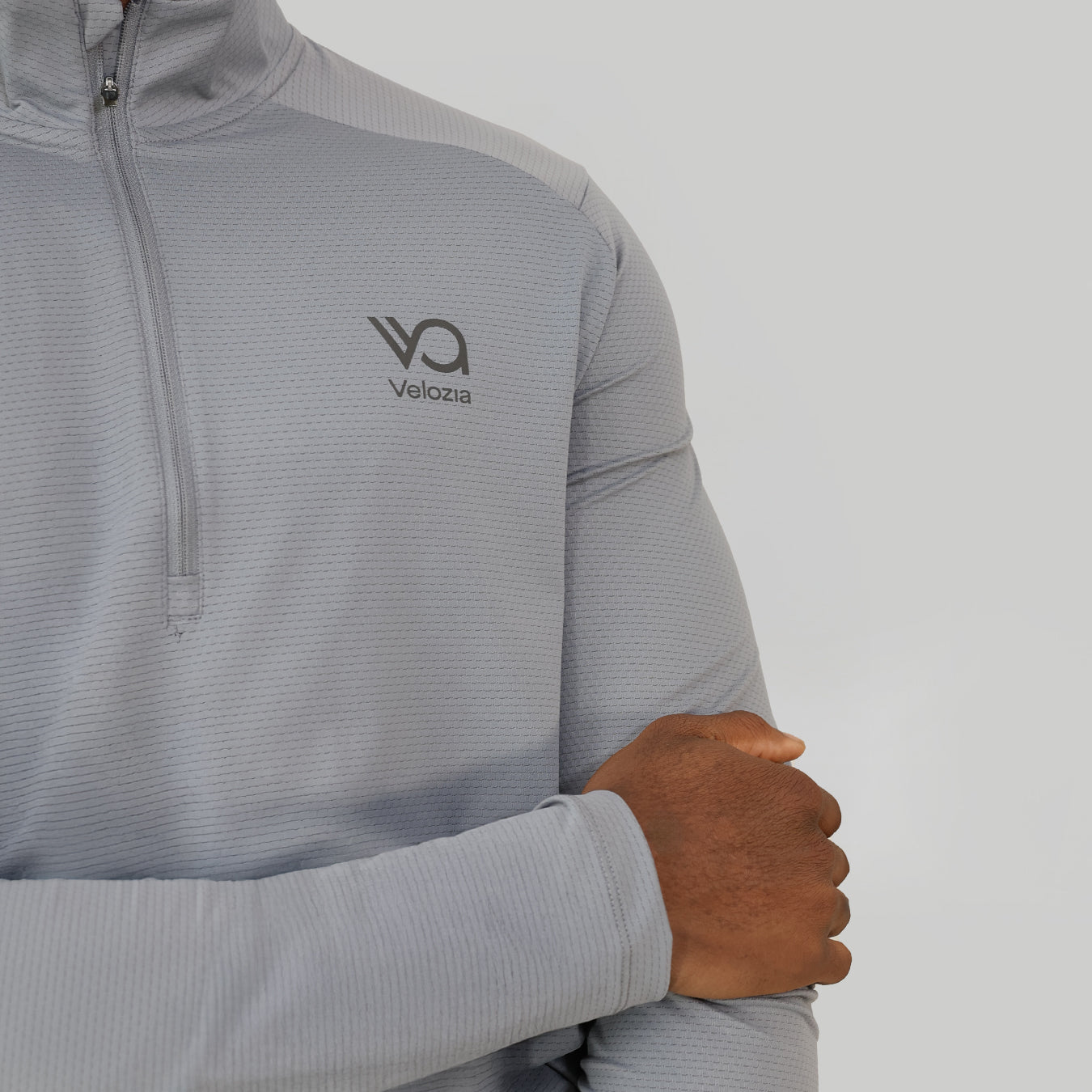 Core 1/4 Zip Top - Balance Grey