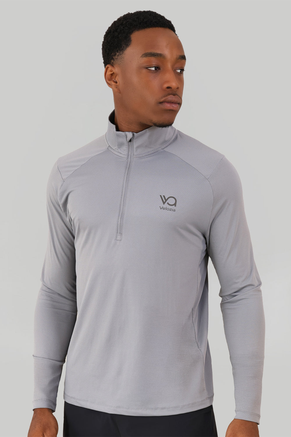 Core 1/4 Zip Top - Balance Grey