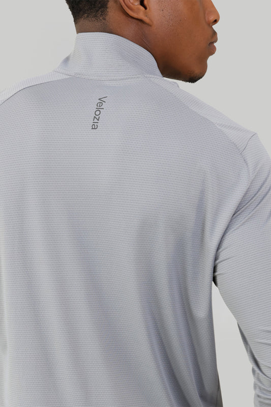 Core 1/4 Zip Top - Balance Grey