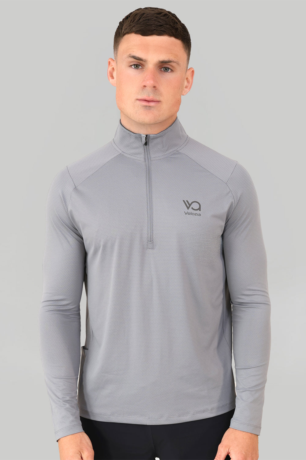 Core 1/4 Zip Top - Balance Grey