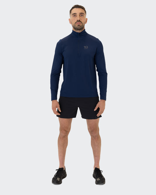 Core 1/4 Zip Top - Purpose Blue