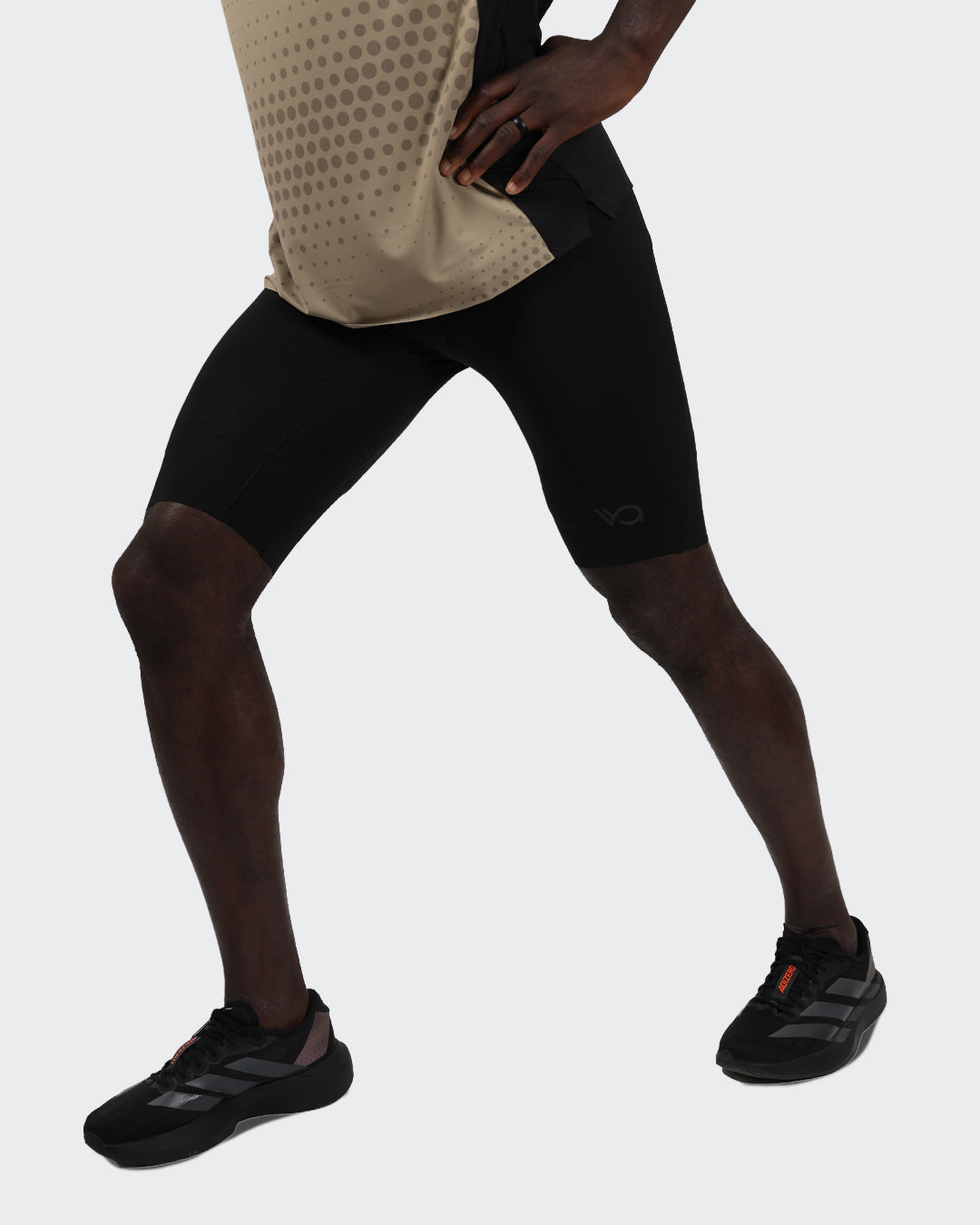 Velocity Half Tights 9" - Black