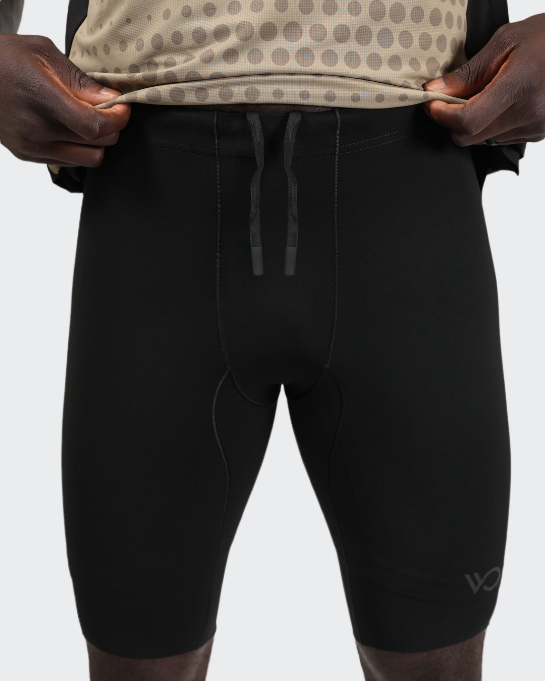 Velocity Half Tights 9" - Black