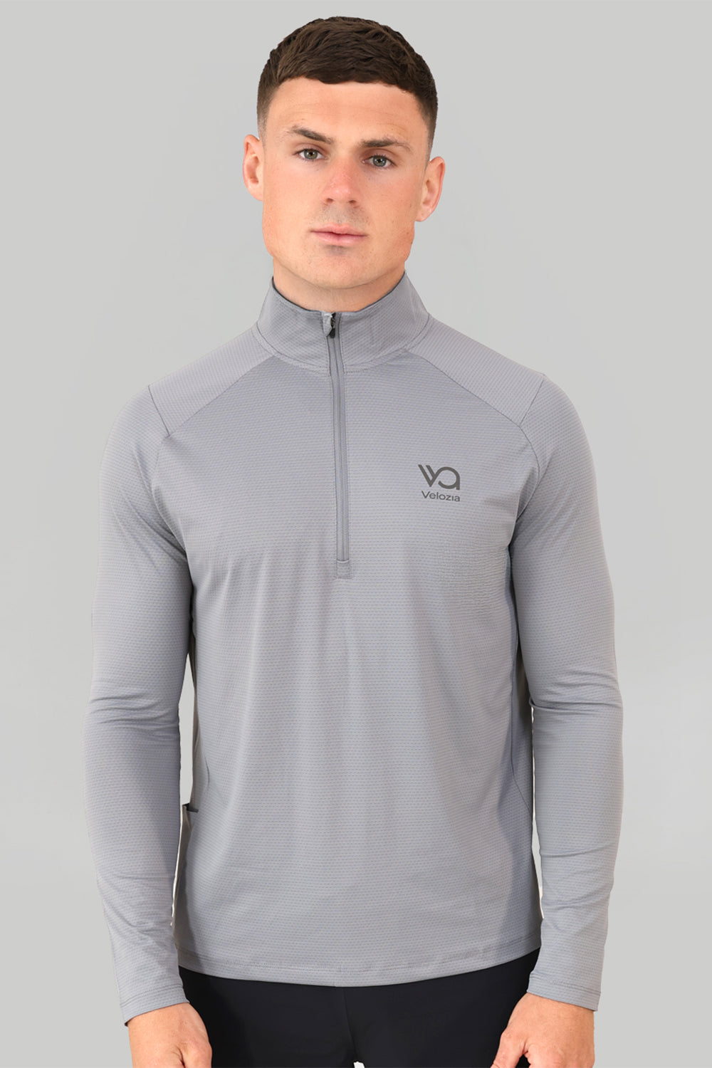 Core 1/4 Zip Top - Balance Grey