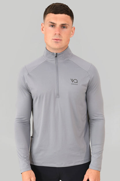 Core 1/4 Zip Top - Balance Grey