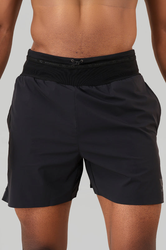 5" Velocity Shorts - Empowered Black