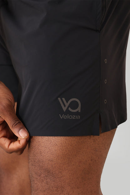 5" Velocity Shorts - Empowered Black
