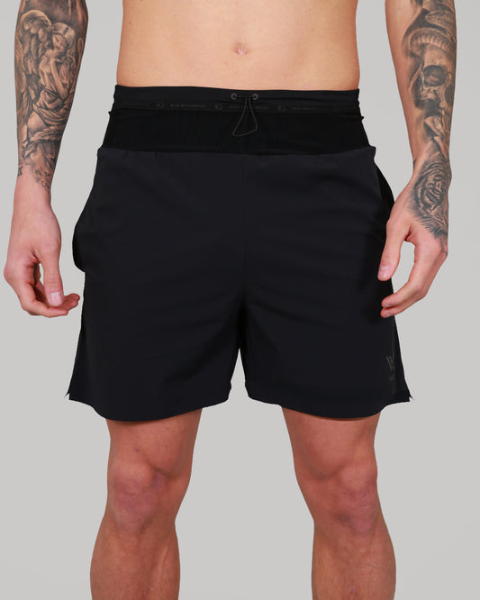 5" Velocity Shorts - Empowered Black