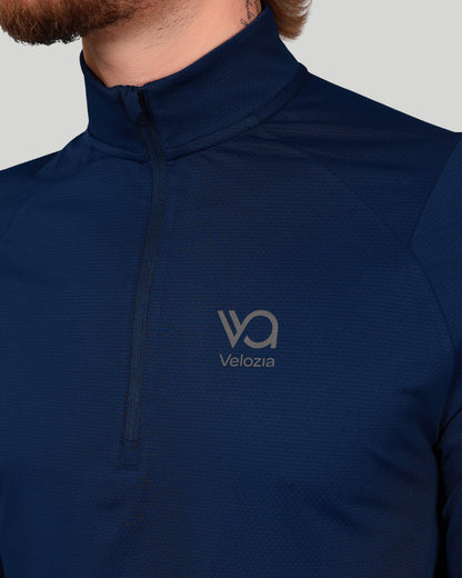 Core 1/4 Zip Top - Purpose Blue