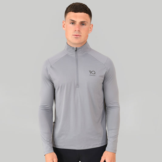Core 1/4 Zip Top - Balance Grey