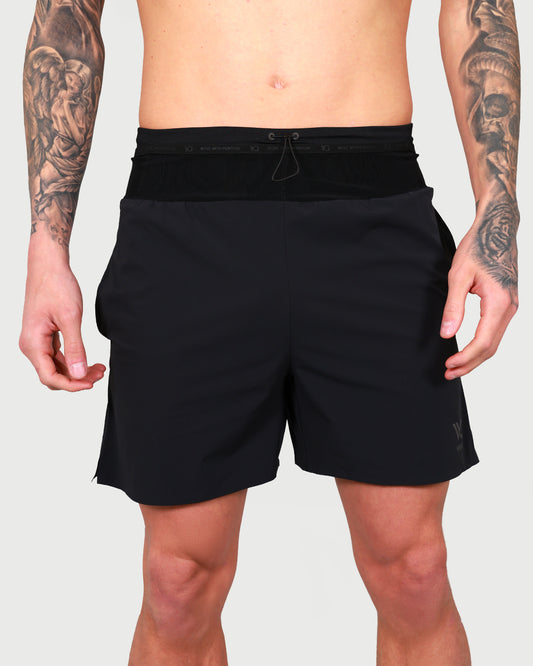 5" Velocity Shorts - Empowered Black