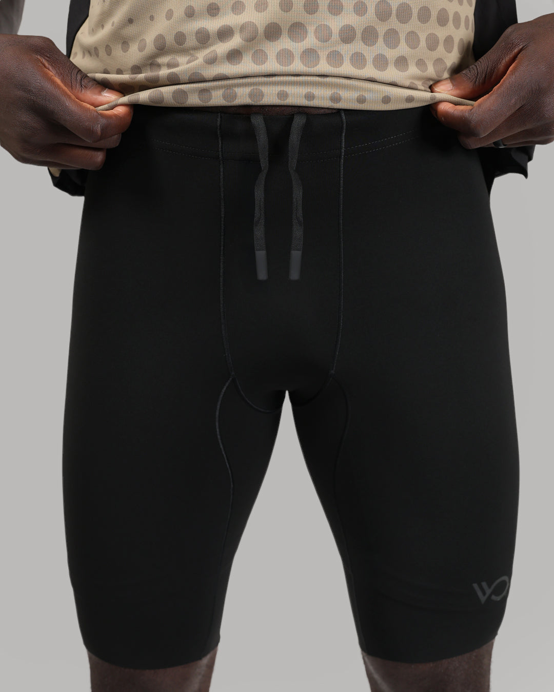 Velocity Half Tights 9" - Black