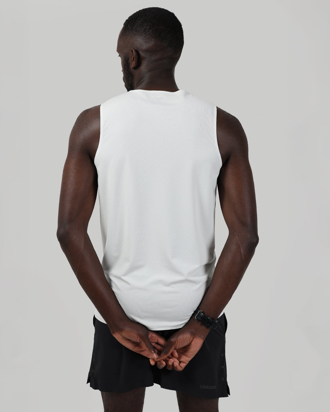 Velocity Singlet - Black & Flight Grey
