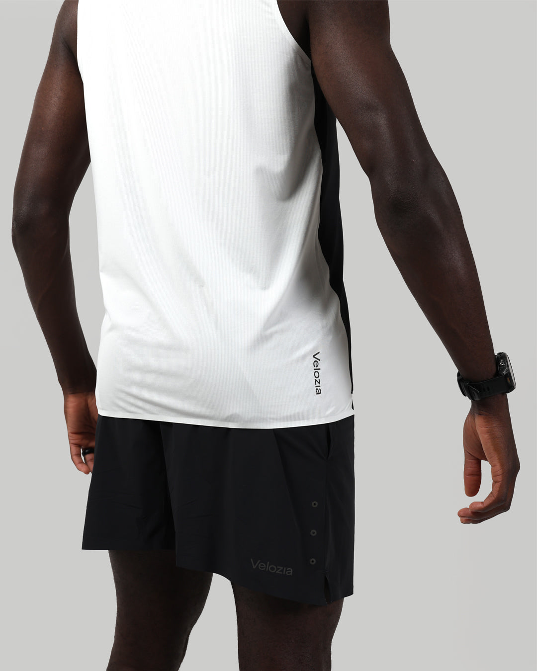 Velocity Singlet - Black & Flight Grey