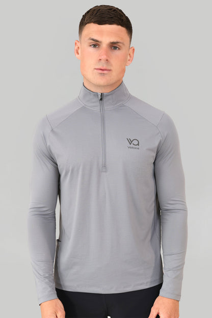 Core 1/4 Zip Top - Balance Grey